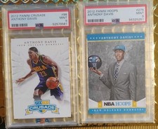 Anthony Davis Crusade Rc Panini Hoops Rc Psa 9