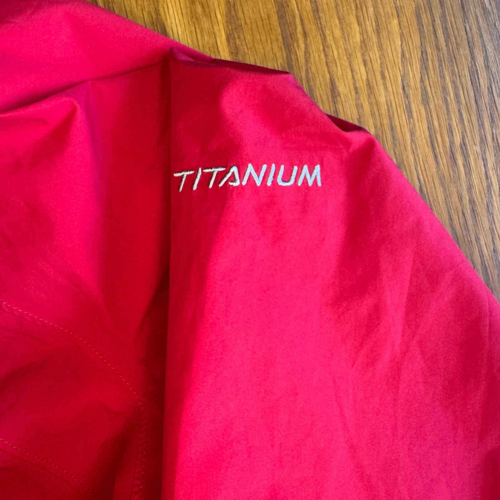 Columbia Titanium Gore-Tex Waterproof Jacket Womens Large Red image 5