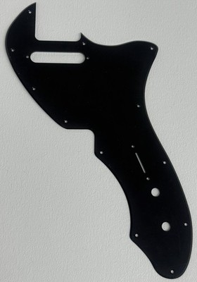 Black Acrylic Pickguard For US Telecaster Thinline/Tele 69 Style Guitar Parts