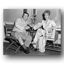 Lou Costello Marlene Dietrich Photo 8x10 1942 Film Set