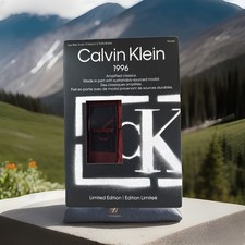 Calvin Klein 1996 Low Rise Trunk Small, Red Limited Edition
