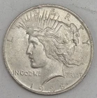 1923 United States USA $1 PEACE DOLLAR Vintage SILVER Coin NO RESERVE AUCTION