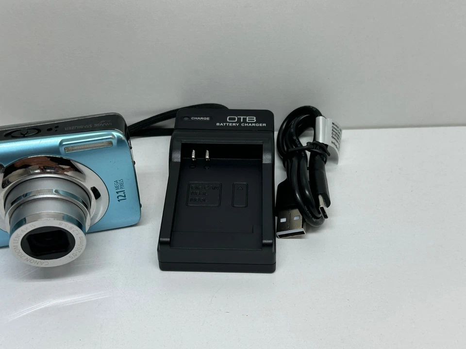 Canon IXUS 110 IS Digitalkamera 12.1 MP Blau, geprüft (+ neuer 🔋) ⚡BLITZBEREIT⚡ - Bild 2 von 4