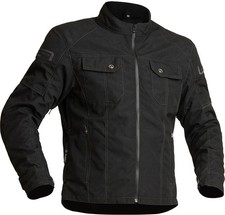 Lindstrands Motorrad Jacke Linstrands Textile Jacket Lugnet Black 720-21060300