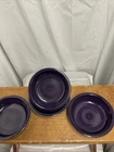 Lot of 4 Fiesta Fiestaware 7 1/4” Soup Cereal Ice Cream Bowl Plum Purple