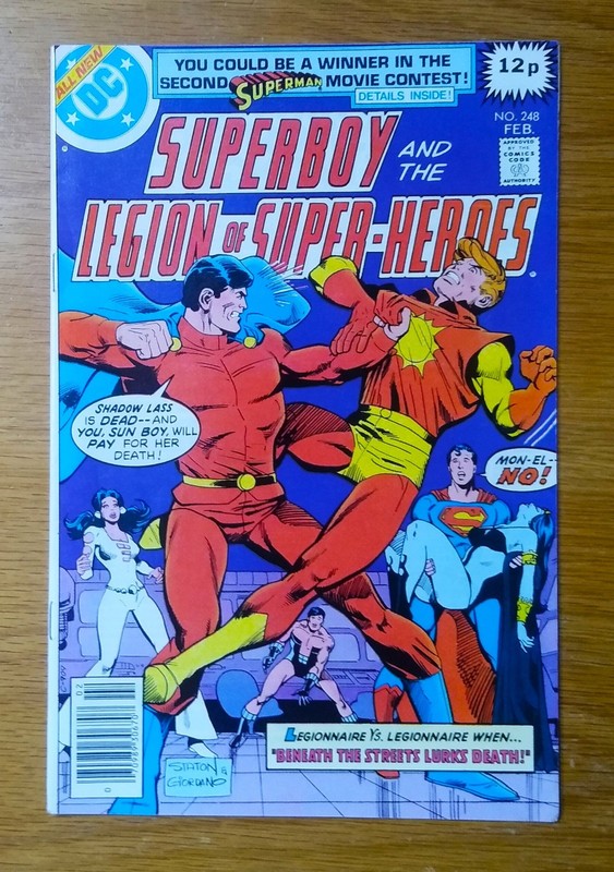Superboy & Legion Of Super-Heroes #248  VF/NM  1979 Bronze Age DC comics