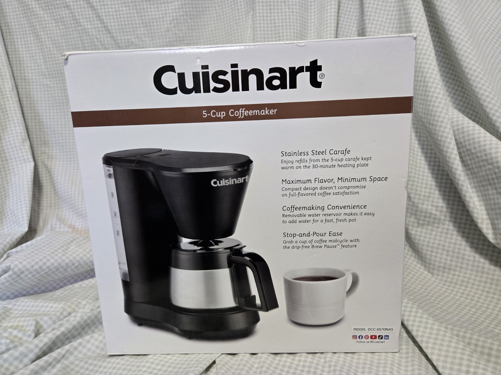 With Stainless Steel Thermal Carafe