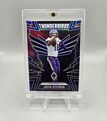 Panini Phoenix 2025 Justin Jefferson Thunderbirds Blue #34 Vikings 111/199