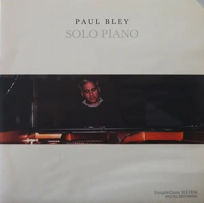 Paul Bley Solo Piano NEAR MINT Steeplechase Vinyl LP