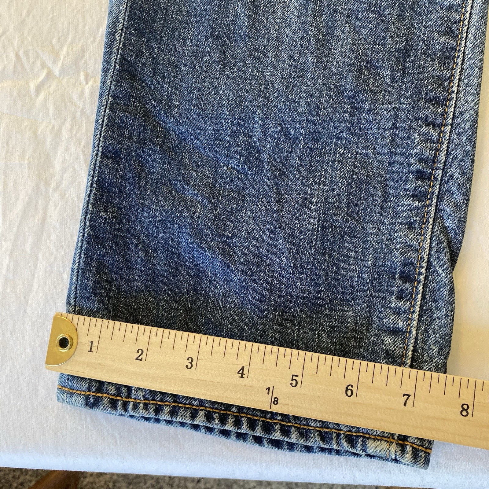 Levi Strauss 504 Blue Jeans 31x34 thumbnail 6