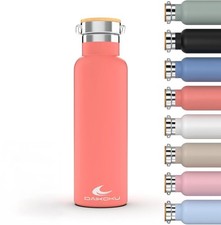 Gourde Isotherme | 1L | Bouteille d'Eau en Acier Inoxydable| Étanche |