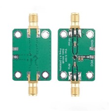 RF Wideband Amplifier Module 0.1-2000MHz Low Noise Gain 30dB 9-12V Power Unit