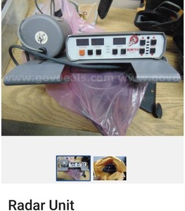 MPH INDUSTRIES RADAR PYTHON SERIES II  KA BAND RADAR Dual