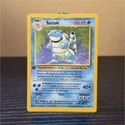 Pokemon TCG Base Set 1st Edition Turtok (Blastoise) Holo 2/102 German 1999