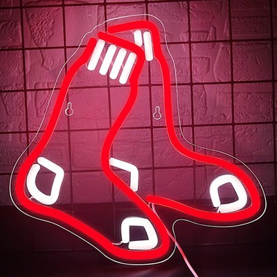 Baseball Neon Sign for Wall Decor Baseball Team Logo Neon Light for Man Cave ...