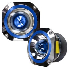 Audiopipe Atr-4053-Blue 4" Heavy Duty Tweeter Blue 400W Max 4-8 Ohm Single Unit