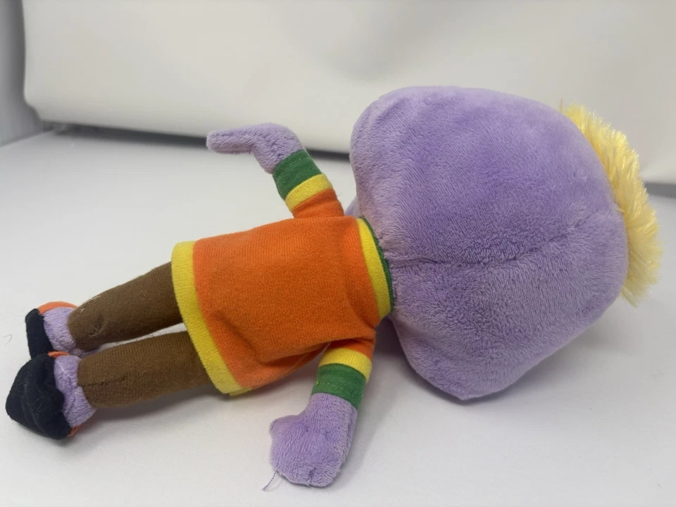 CHUCK E QUESO Mr. Juguete de peluche Munch de 10" púrpura con personaje de pizza Foto 4 de 4