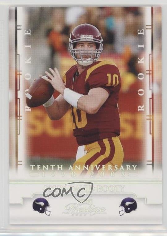 2008 Playoff Prestige Tenth Anniversary 8/10 John David Booty #153 Rookie RC 0f6