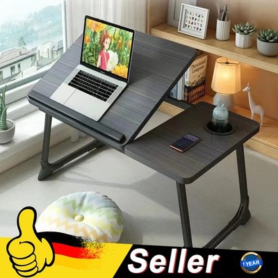 Klappbarer Laptop Tischständer Bett Computer Schreibtisch Bett Sofa Stand 0-36°