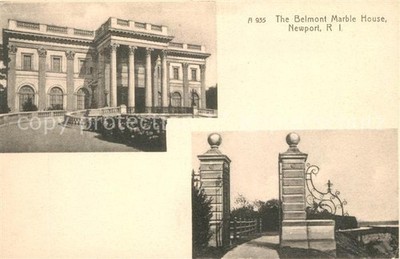 Newport Rhode Island Belmont Marble House