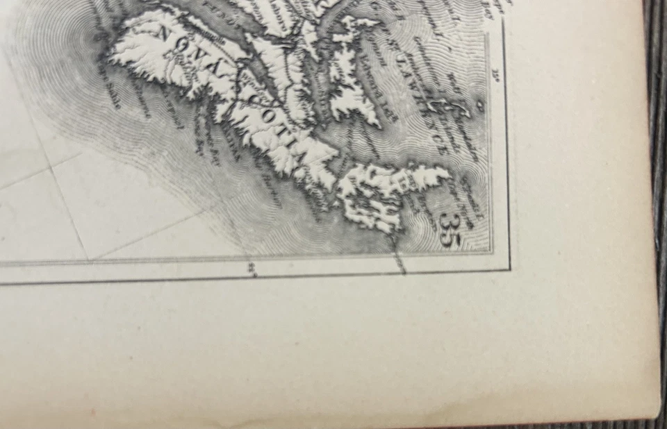 Mapa a color de 1872 de Estados Unidos con territorio indio de Oklahoma y solo Dakota Foto 3 de 4