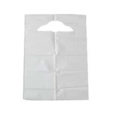 Tidi Economy Slipover Bib 18" x 30", White, 150/Case. Tissue/Poly. Comfortable