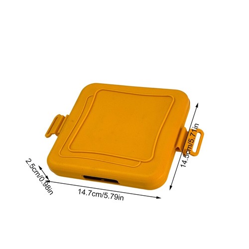 Toasted Sandwich Maker Microwavable Maschine Waffel Mikrowelle Ofen Toastie - Bild 12 von 17