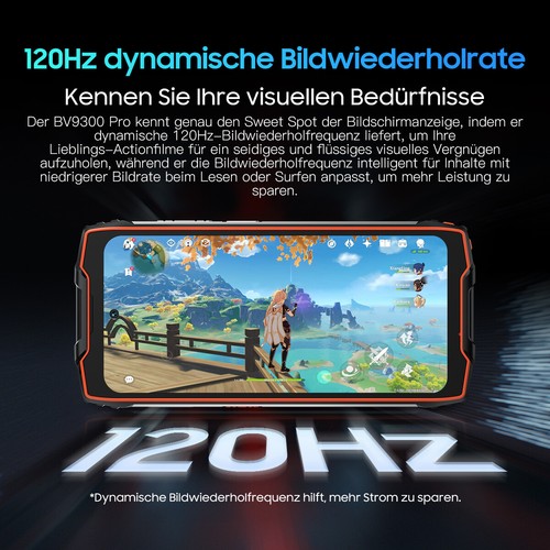 Blackview BV9300 Pro Outdoor Smartphone 16GB+256GB 15080mAh 6,7 Zoll 2.3K 120HZ - Afbeelding 6 van 15