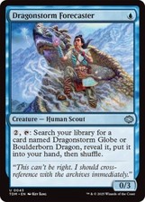Magic the Gathering Dragonstorm Forecaster X 1 NM Tarkir Dragonstorm Non-Foil
