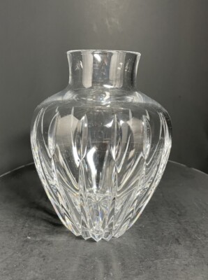 Rare Crystal Vase 5.5 Inches Tall No Chips or Cracks Gift