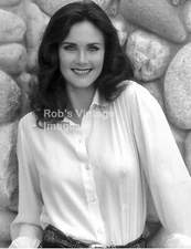 BULLET BRA MAMA Lynda Carter Photo 1950s Wonder Woman TV Movie Star 8"X10"