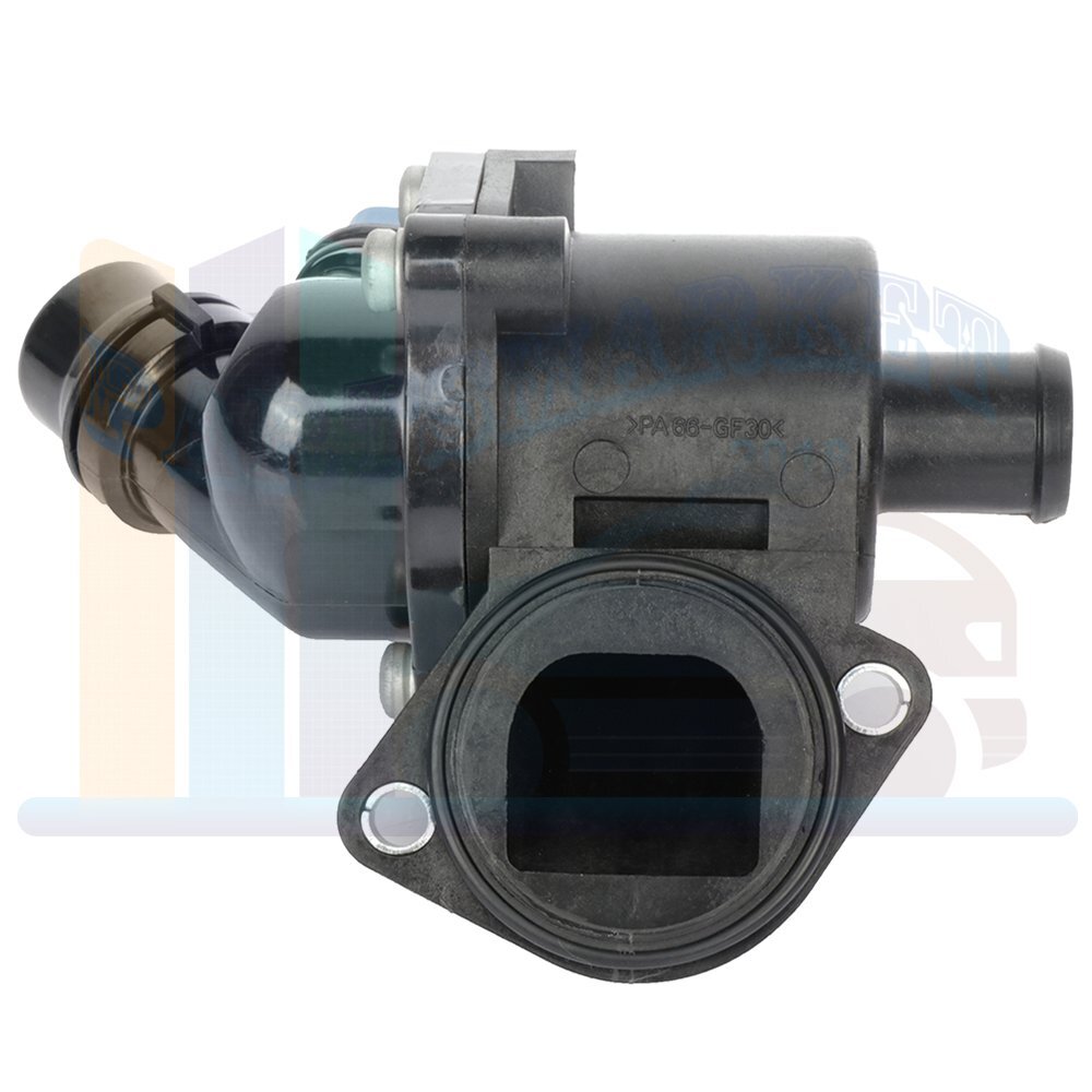 Kit Tuyau D'Eau Et Boîtier Thermostat En Fonte D'Aluminium - Compatible VW MK4 1.8T 2000-2005 - Inclut Joints - 6