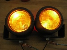 2 Vintage 4 Sp 930 Bus 12 Volt Turn Signal Lights
