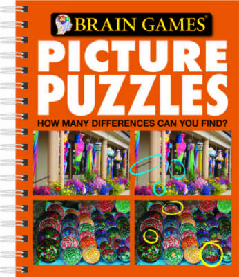 Brain Games Picture Puzzles: How Many Differences Can You Find? No. 5 - GOOD