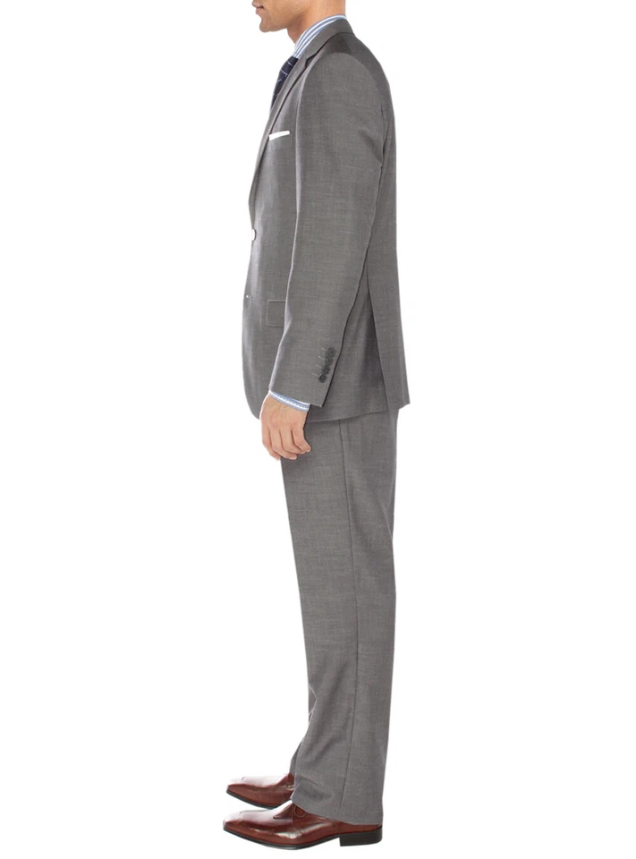 Chaqueta Blazer Salvatore Exte Para Hombres Dos Botones 2 Piezas Traje Muesca Solapa Con Foto 3 de 4