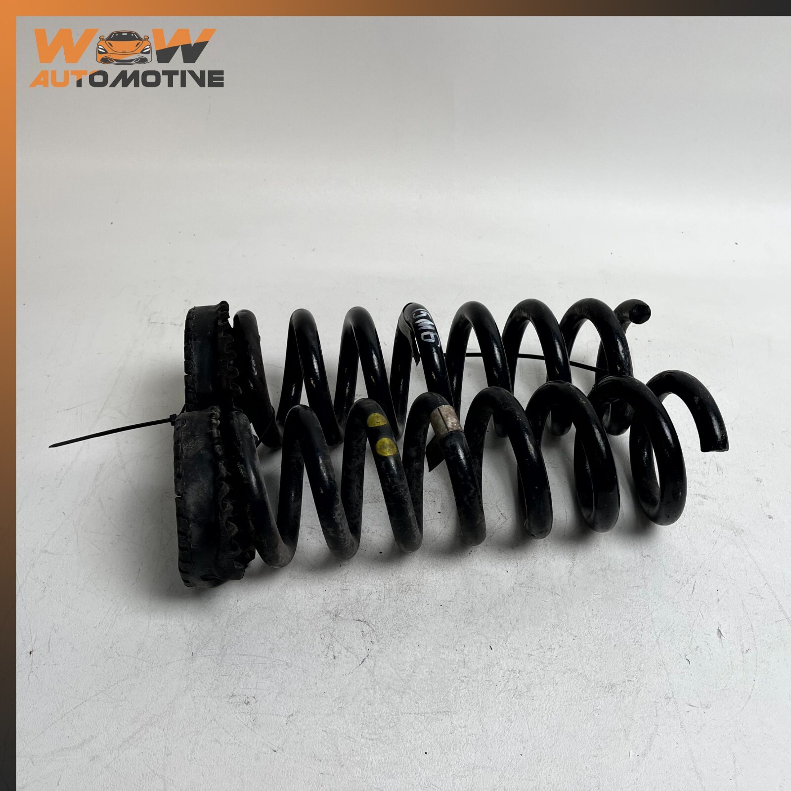 14-17 MASERATI GHIBLI REAR RIGHT AND LEFT SHOCK SPRING PAIR SET OEM