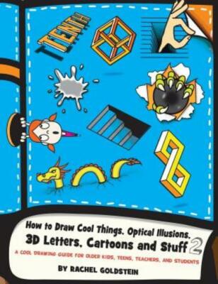 How To Draw Cool Things, Optical Illusions, 3D Letters, Cartoons And Stuff ...