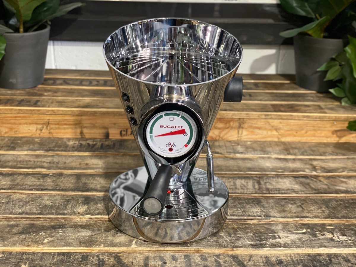 BUGATTI DIVA 1 GROUP ESPRESSO COFFEE MACHINE STAINLESS HOME
