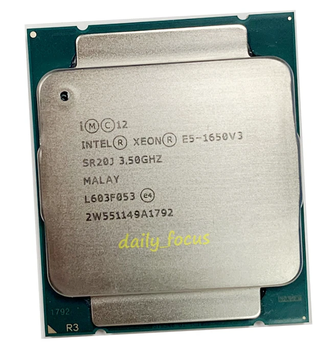 【動作確認済】CPU Intel Xeon E5-1650V3　①