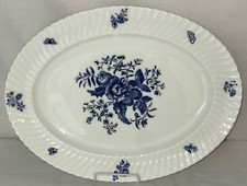 Royal Worcester *BLUE SPRAYS* 17 1/4 LARGE OV...