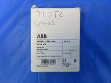 NEW ABB SIGNAL CONVERTER 1SVR011722R1100 110-240V 4-20MA RAIL MOUNT 90DAY WARRAN