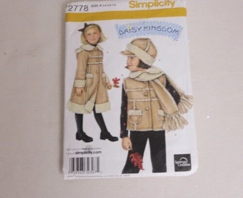  Sewing Patterns Lot of 5 Uncut Pre-Owned  Daisy Kingdom Aprons Dress Cape - Image 2 of 4