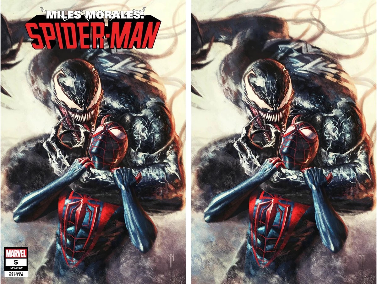 スパイダーグウェン・マイルス・モラレス 漫画5冊セット MILES MORALES: SPIDER-MAN #5 (MARCO MASTRAZZO EXCLUSIVE TRADE
