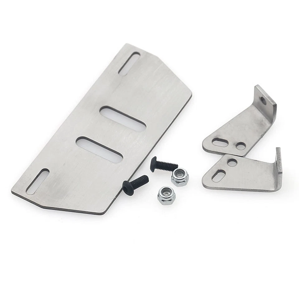 Replacement Front Metal Guard Plate Set RC Car Accessories for 1/10 TRX-4 SCX10 - Image 4 of 4