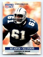 1991 Pro Set Spanish FRESH PULL #51 Nate Newton
