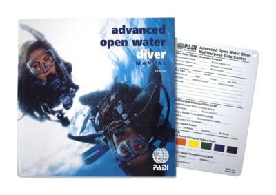 Padi Advanced Open Water Handbuch und mit Datenträger 70139