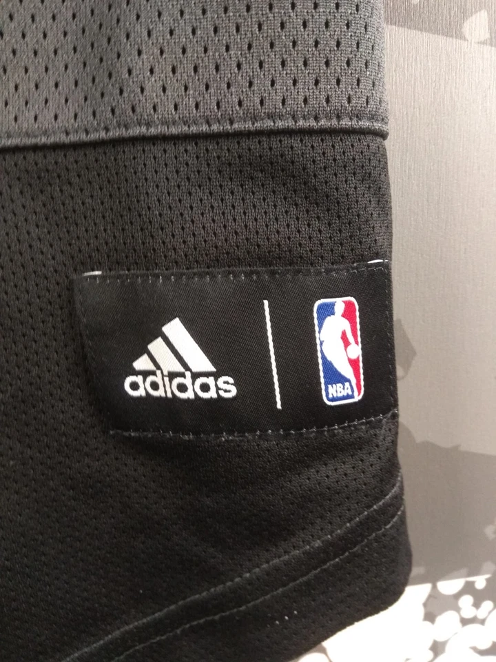 Brooklyn Nets Training Jersey NBA Basketball Shirt Adidas Young Size L 13-14YRS - Image 4 of 4