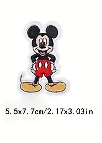DISNEY MINNIE MICKEY MOUSE Iron Sew On Embroidered Patch PATCHES TV MOVIE EARS - Foto 7 di 13