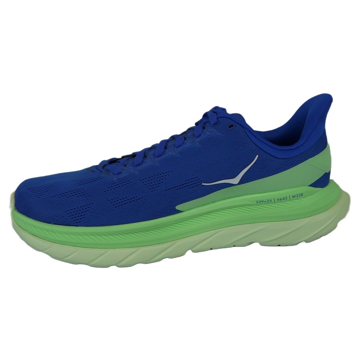 Hoka One One Men\'s 12D  Mach 4  Running Shoes Dazzling Blue Green Ash Athletic Hoka One One Mach 4 Dazzling Blue for sale | eBay main image 4