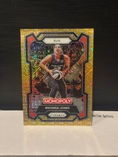 24’ Panini Prizm WNBA Monopoly Brionna Jones Gold Millionaire Shimmer /500 No 51